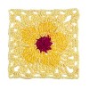 Red Heart All in ONE Flower Power Yarn 24 Pack-Dilly Daylily - 3 of 4