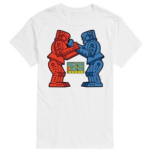 Men's - Rock 'Em Sock 'Em Robots - Rock Sock Em Robots Short Sleeve Graphic T-Shirt - 1 of 4