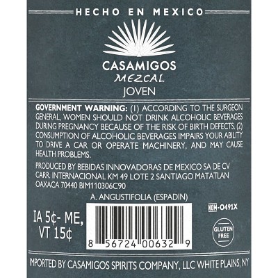 Casamigos Mezcal - 750ml Bottle