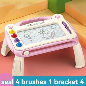 Paaaawaters Magnetic Drawing Board - Toddler Educational Learning Toy. Perfect for Boys & Girls, Ideal as a Birthday Gift - 1 of 4