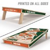 NCAA Miami Hurricanes 2'x4' Wood Toss Game Set - 2 of 4