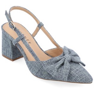 Journee Women's Tailynn Medium and Wide Width Pumps - 1 of 4