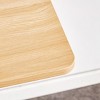 GlasFlength Folding Tables Wall Mounted Space Optimizing Surface Compact Simple Design for Multipurpose Rooms, Burly Wood, 45"*22"*6.5" - 4 of 4