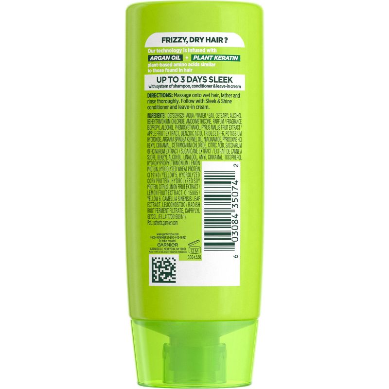 Garnier Fructis Sleek & Shine Smoothing Conditioner for Frizzy Hair, 5 of 6