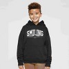 The Juniper Shop SmileyWorld Arched Varsity Youth Hoodie - 3 of 4