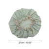 Unique Bargains Reusable Dots Double Layer Shower Cap 3 Pcs - 2 of 4