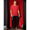 INSPIRE CHIC Men's Short Sleeve Crew Neck Party Sheer Mesh T-Shirt - 2 of 4