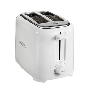 Proctor Silex 2-Slice Toaster - White: Compact Bread Toaster, 700W, Plastic, Easy Clean, 1-Year Warranty - 1 of 4