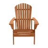 Saint Birch Outdoor Adirondack Wooden Chair - 2 of 4