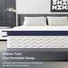JOYRACER 12" Medium Firm Pillow Top Cooling Gel Hybrid Mattress With Certipur-US Certified Foam - 2 of 4
