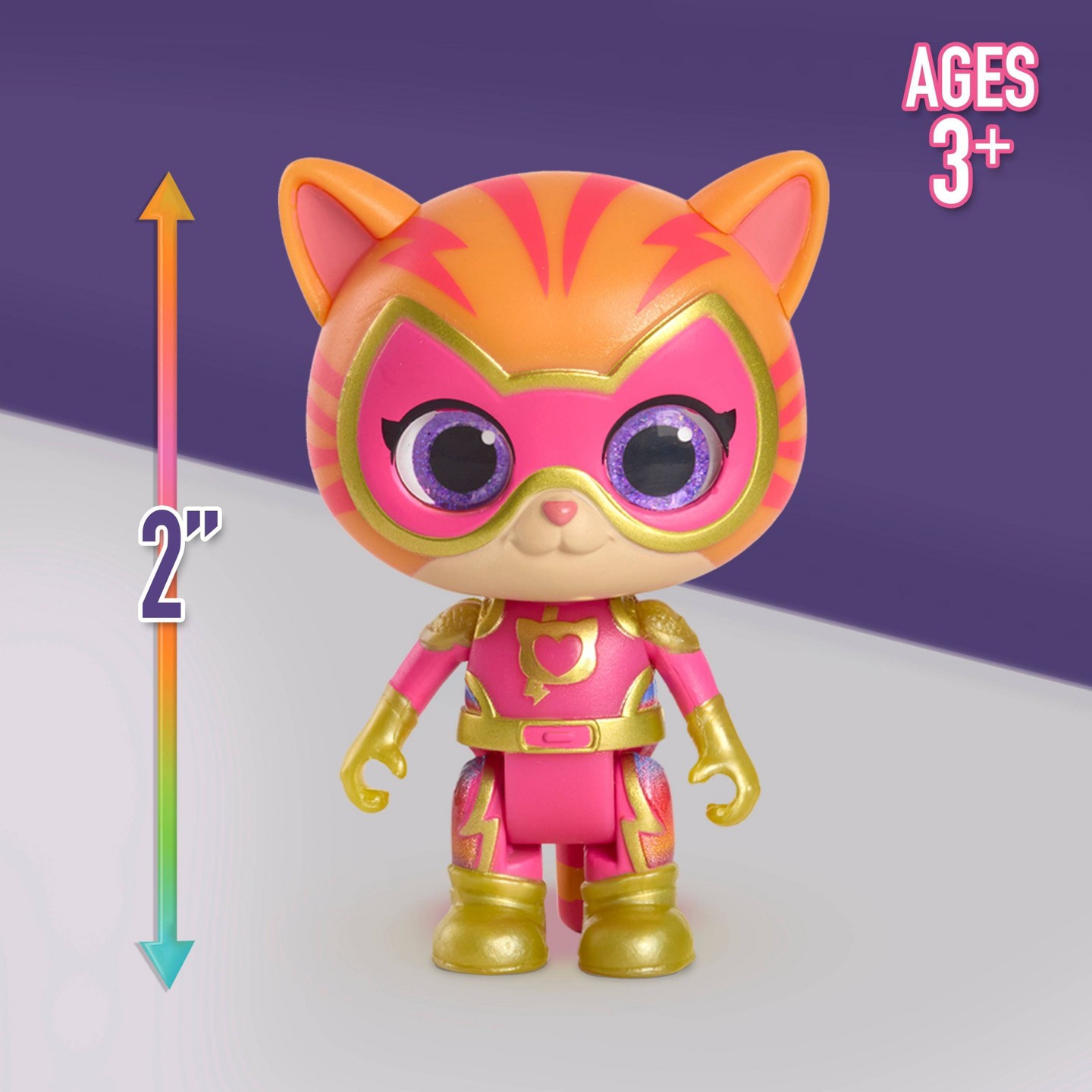 Детские фигурки Disney Jr. SuperKitties Go! Figure Set, 11 Pieces, Articulated Figures, Ages 3 — фото 2