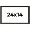 PosterPalooza | Antique Black Picture Frame - UV Acrylic, Backing Board, Hanging Hardware Included - 2 of 4