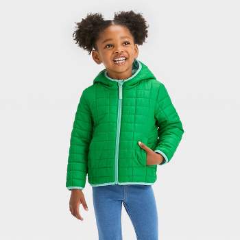 Toddler Puffer Jacket - Cat & Jack™ Green