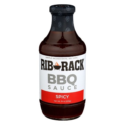 Rib Rack Bbq Sauce Hot Cayenne - Case Of 6 - 19 Oz : Target