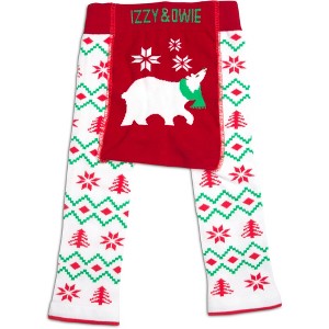 Pavilion Gift Company - Christmas Polar Bear - 12-24 Months Baby Leggings - Pants - 1 of 4