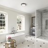 Hunter Sona 110 CFM Ceiling Exhaust Bath Fan with Light and Night Light - Matte Black - 4 of 4