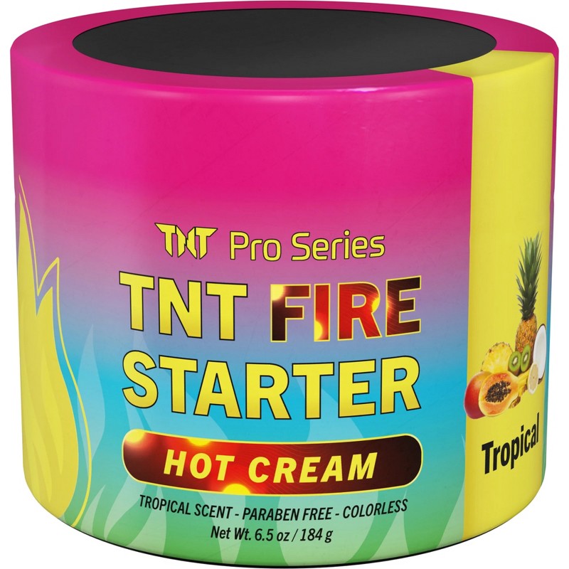 TNT Pro Ignite Tropical Fire Starter Hot Cream | Intense Thermogenic Heat