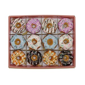 Kurt Adler Set of Twelve 2.75" Donut Ornament - 1 of 4