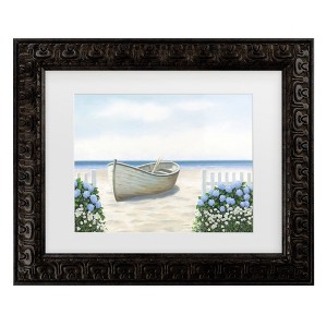 Trademark Fine Art - James Wiens Beach Days I Matted Framed Art - 1 of 4