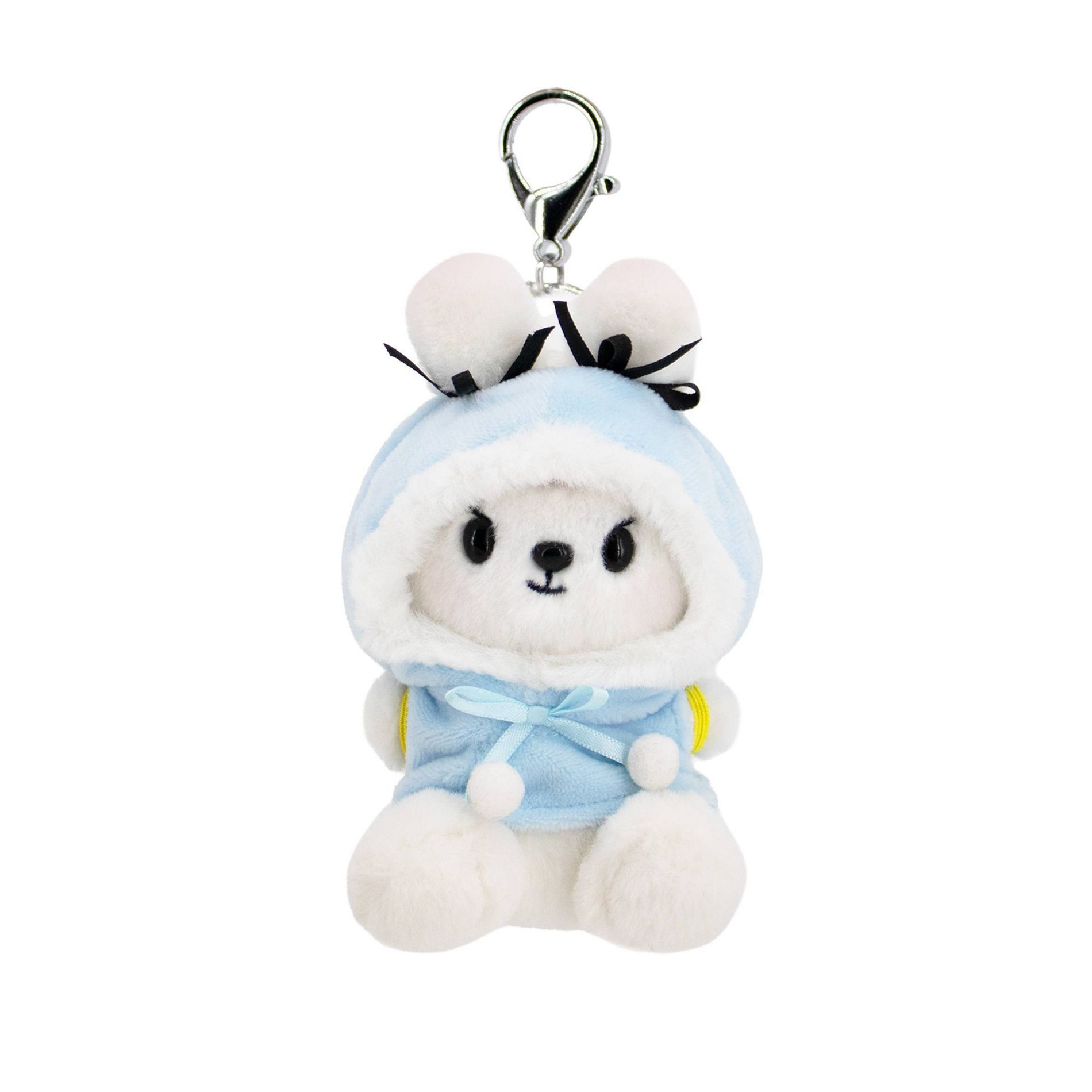 TOJI - Plush Bunny Keychain Oakhee - Snowbunnie
