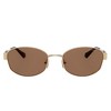Michael Kors MONTE CARLO MK 1161 101473 Womens Oval Sunglasses Light Gold 56mm - 2 of 3
