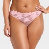 Women's Lace Cut Out Thong Underwear - Auden™ - 4 of 4