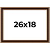 PosterPalooza | Weathered Gold Picture Frame - UV Acrylic, Backing Board, Hanging Hardware Included - 2 of 4