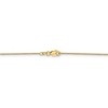Black Bow Jewelry 0.9mm 14k Yellow Gold Classic Cable Chain Necklace - 4 of 4