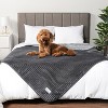 PetAmi Waterproof Dog Blanket, Leakproof Cat Throw, Plush Striped Reversible Blanket for Small Medium Large Pet - 4 of 4