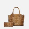MKF Collection Viridiana Women’s Luxe Croc-Embossed Versatile Tote Bag by Mia K - 2 of 4