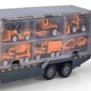 Link Ready! Set! Play!11 In 1 Die-Cast Construction Truck Vehicle Carrier - 3 of 4