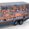 Link Ready! Set! Play!11 In 1 Die-Cast Construction Truck Vehicle Carrier - image 3 of 4