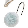 Avanti Farmhouse Shell Shower Curtain Hook Set - 2 of 3