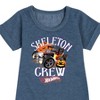 - Hot Wheels - Halloween Graphic Short Sleeve Fleece Dress - 2 of 4
