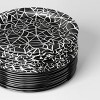 Black Web Disposable Dinner Plates 9" - 20ct - Hyde and EEK! Boutique™ - 3 of 3