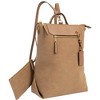 Joan & David Faux Suede Top Handle Workbook Backpack - 2 of 4