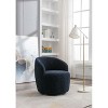 CAVINAS 360 Degree Swivel Chairs, Fabric Barrel Chair, Swivel Accent Chair, Single Sofa Chair, Round Armchair for Living Room, Bedroom - 2 of 4