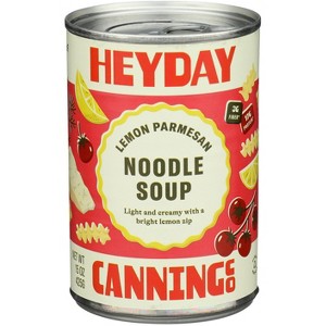Heyday Canning Co. - Lemon Parmesan Noodle Soup - Case of 12 - 15 oz - 1 of 1