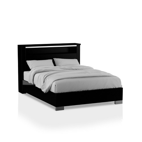 Eastern King Shaven Headboard Shelf, Queen Bed Frame With Headboard Shelf