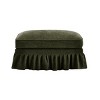 GlasFlength Ottomans and Benches Bedroom Bench Piano Bench Dining Bench Upholstered Bench for Living Room, Green, 35.4"*22.2"*19.3" - 2 of 4