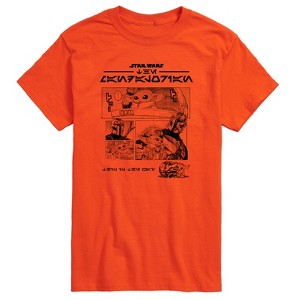 Men's - Star Wars - The Mandalorian Mando Manga Short Sleeve Graphic T-Shirt - 1 of 4