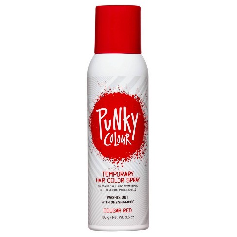 Punky Colour Temporary Hair Color Spray Red 3.5oz Target