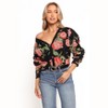 Reeva Button Front Floral Cardigan - 2 of 4