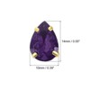 Unique Bargains Glass Craft Embellishments Flat Back Four Claws Teardrop Gems 20 Pcs - 2 of 4