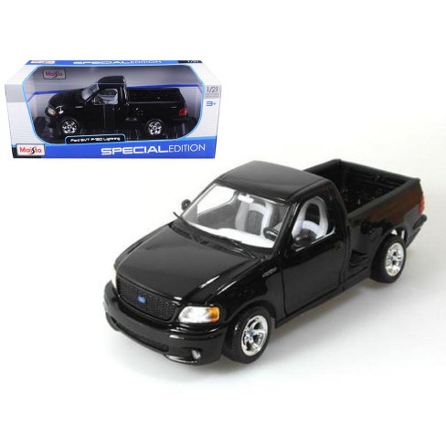 Ford F 150 Svt Lightning Black Pick Up Truck 121 Diecast Model By Maisto