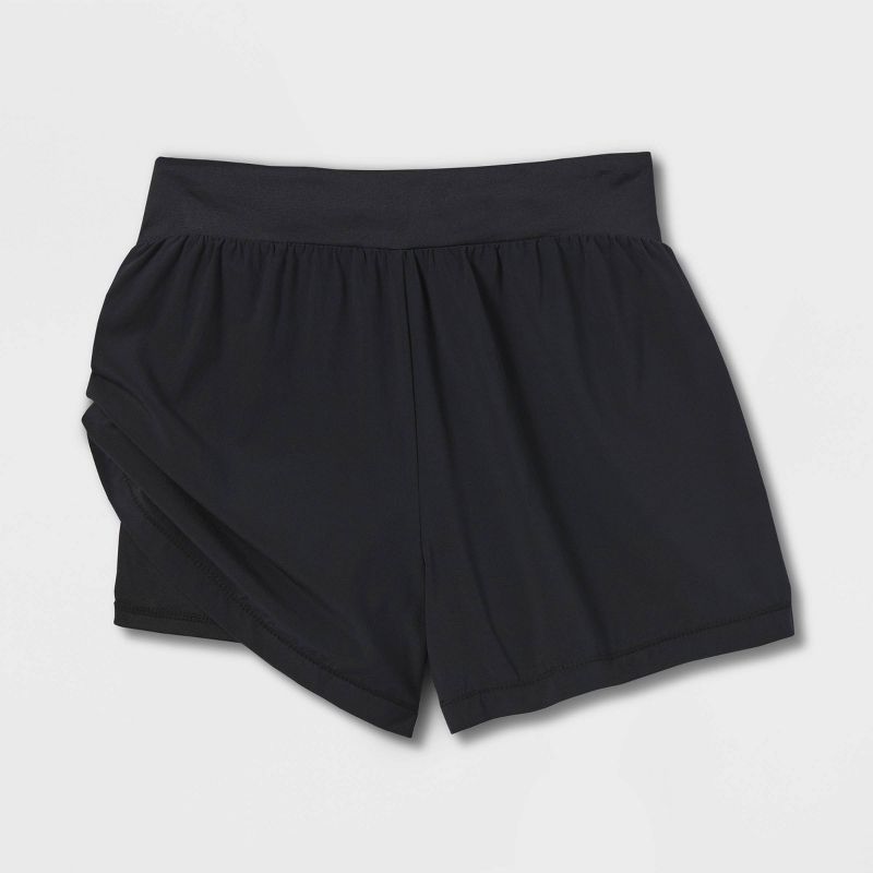 Girls' Woven Resort Shorts - All in Motion™, 4 of 5