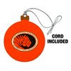 East Central University Primary Logo Wood Christmas Tree Holiday Ornament - 2 of 4
