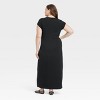 Women's Short Sleeve Knit Maxi Dress - A New Day™ - 2 of 3