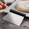 Winco Dough Scraper, Stainless Steel, Plastic Handle : Target