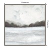 Amanti Art Snowy Field IV Neutral by Cheryl Warrick Canvas Wall Art Print Framed 22 x 22-in. - 3 of 4